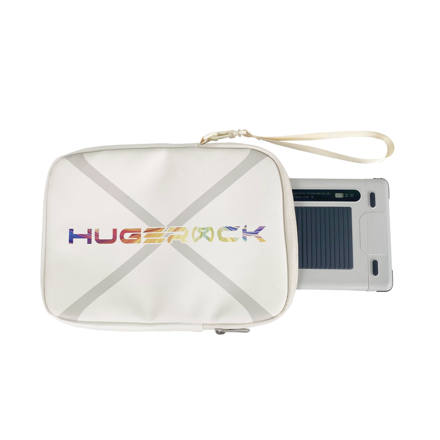 Hugerock Universal Tablet bag - Water-Resistant PU Leather, Anti-Scratch, Shock-Absorbent Lining for 9.7-inch Tablets, Compatible with X7 & X70