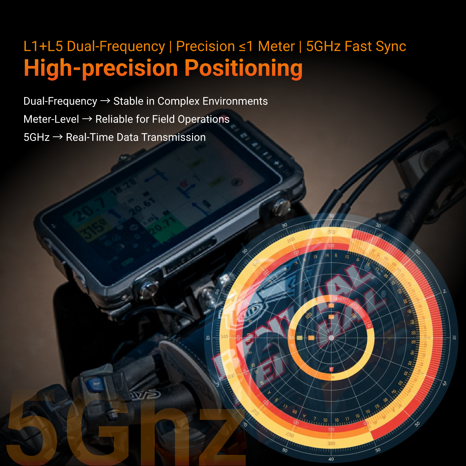 Reserve Hugerock X72 4G Version – Exclusive Motorcycle Tablet Discount