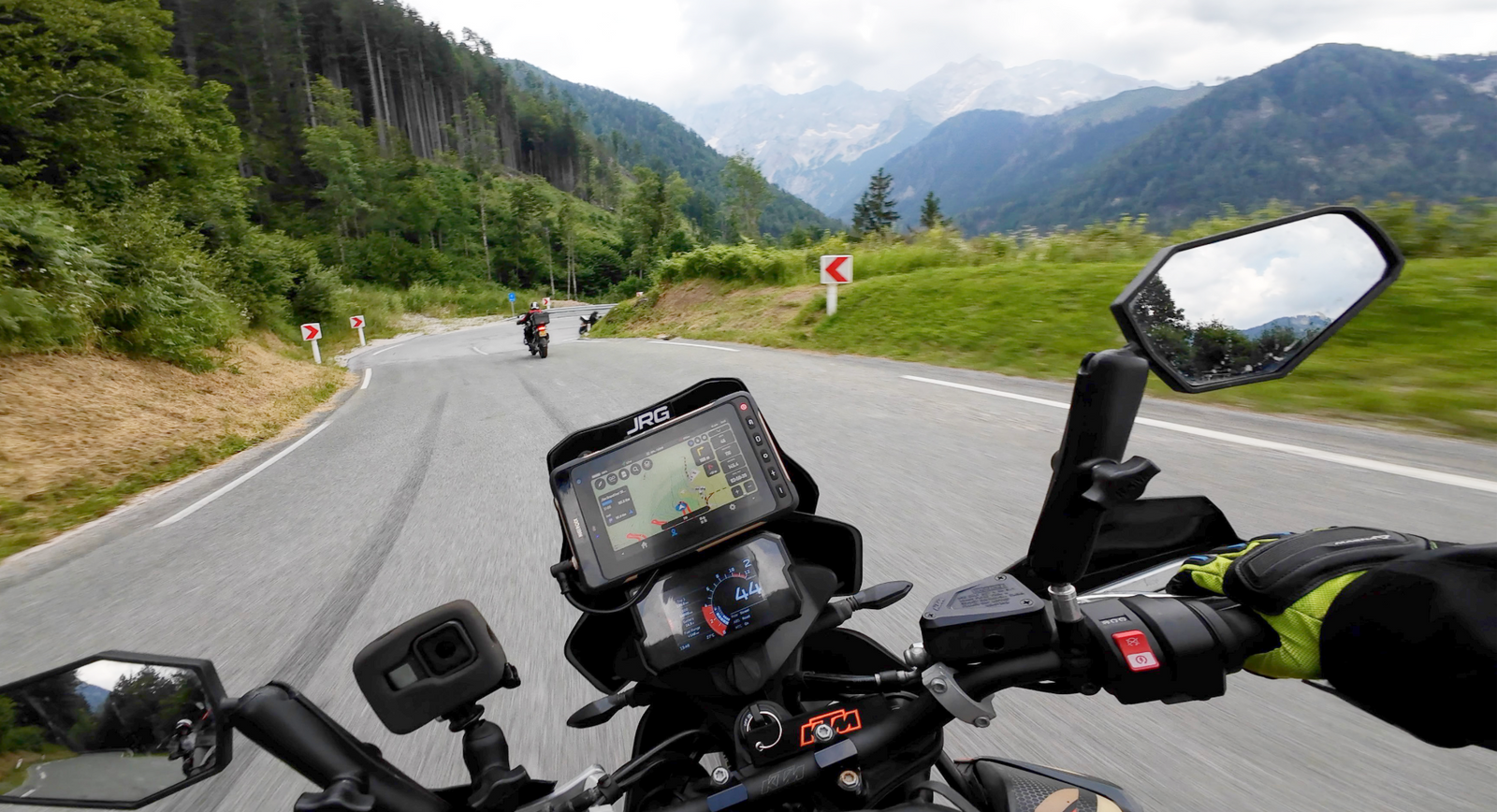 Android rugged tablet for motorcycle navigation and outdoor riding