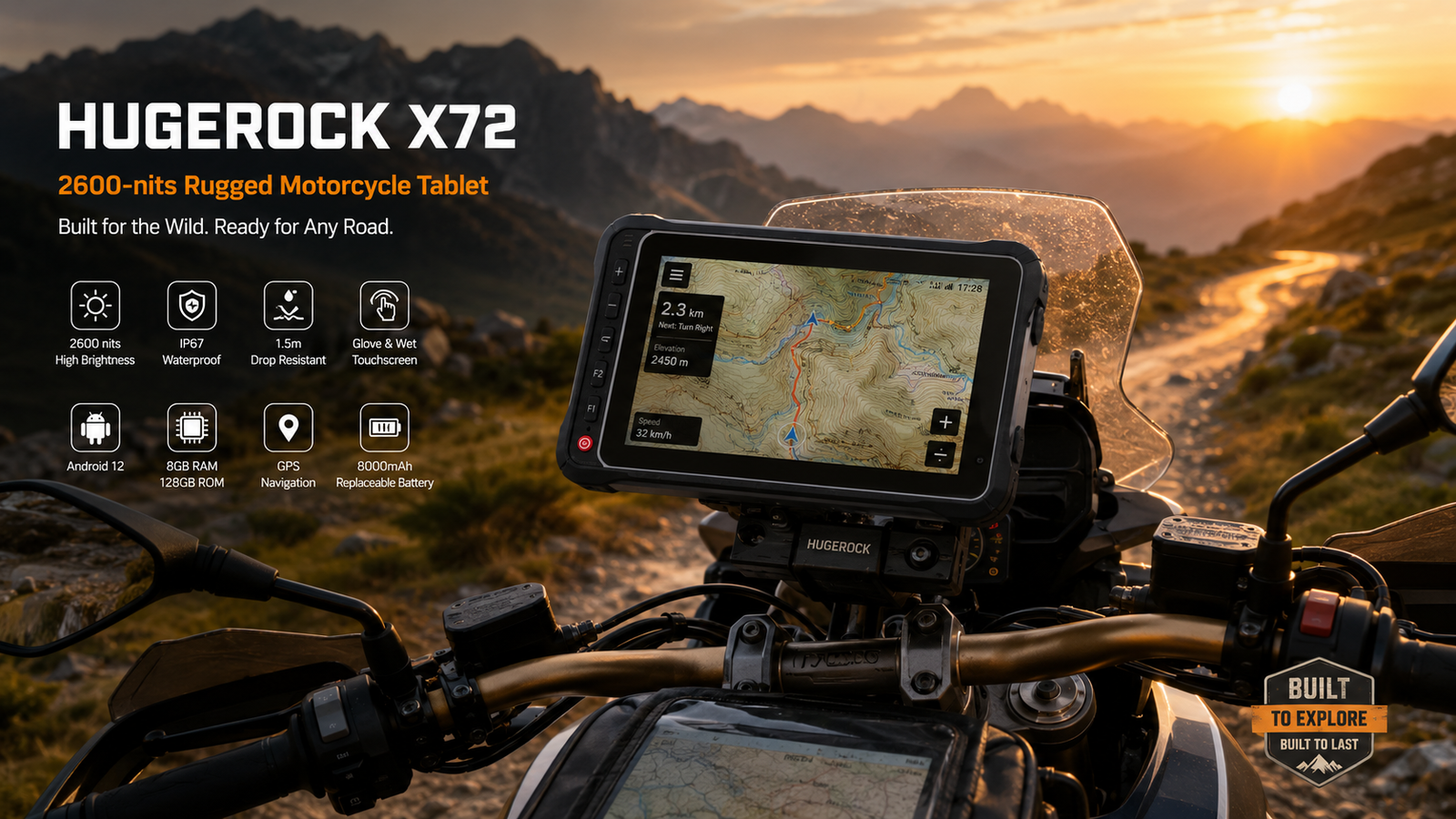 Best Rugged Tablet for Motorcycle Navigation 2026: Why 2600 Nits Matters