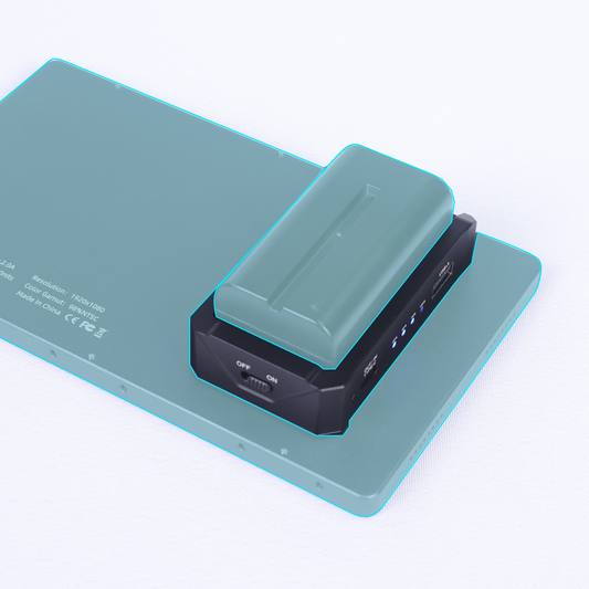 Hugerock PD70 NPF Charging Dock for camera Charging accessories Easy Installation (No Battery)