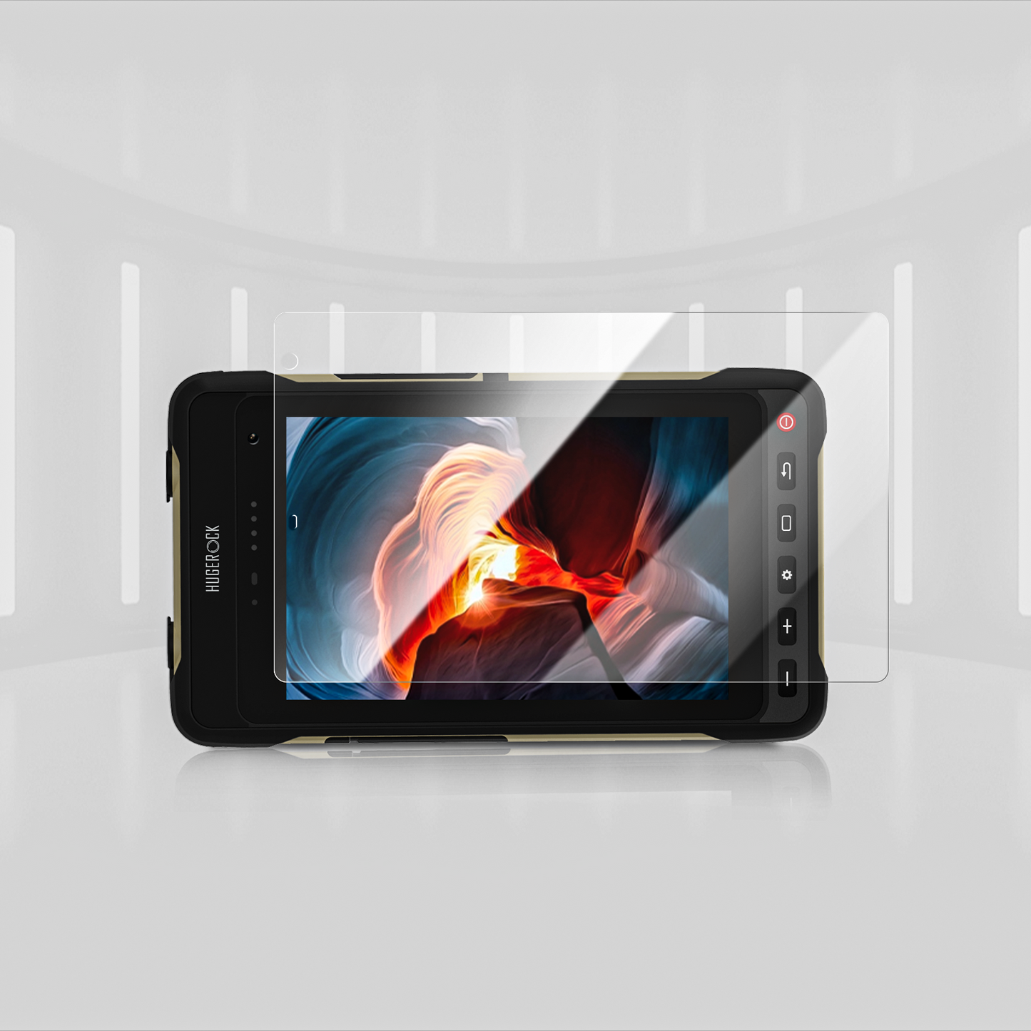 Blendfreier Displayschutz mit mattem Finish für Hugerock X70 (7 Zoll). Anti-Fingerabdrücke, blendfrei, blasenfrei 