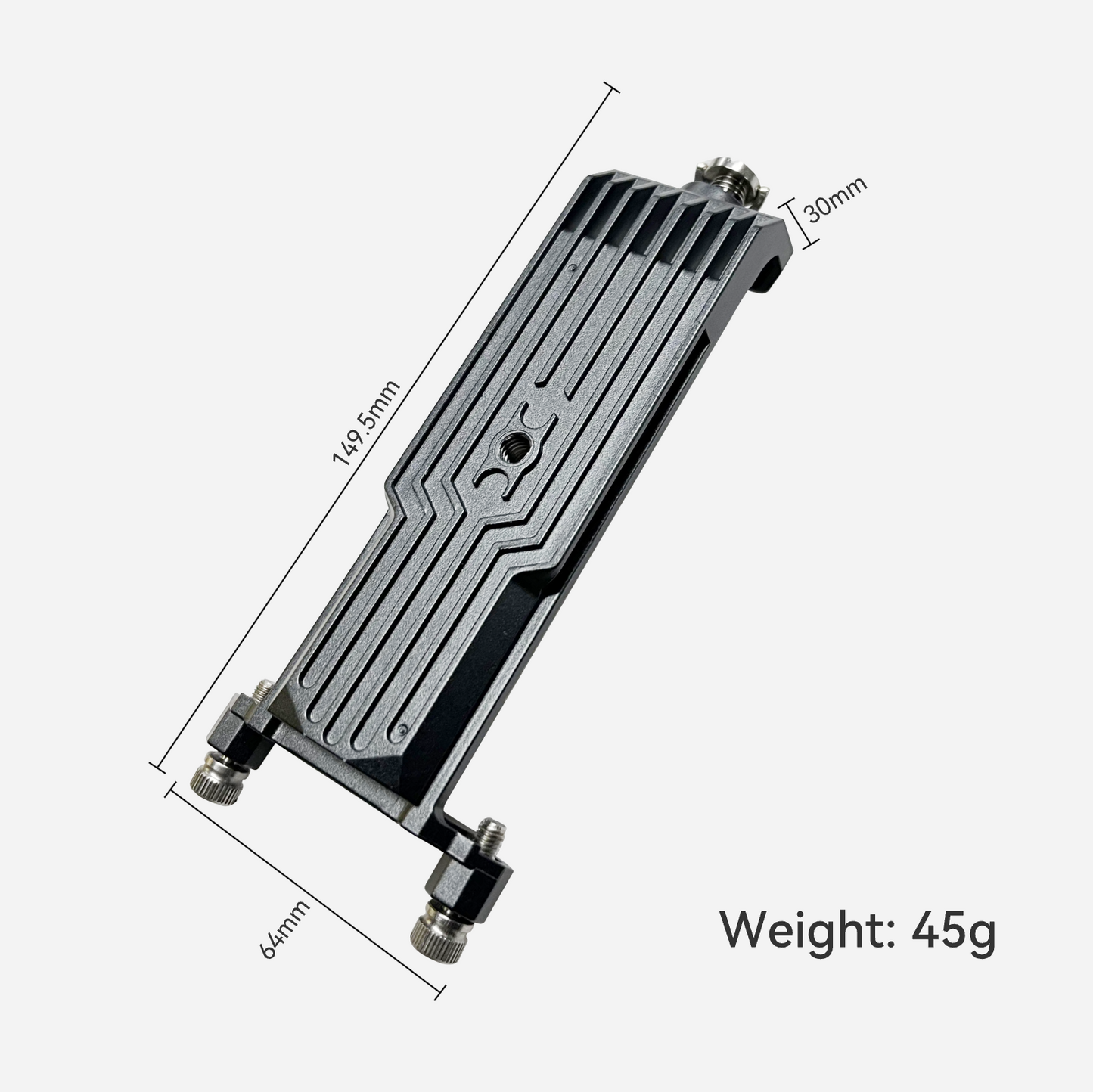 Hugerock X7 soporte de Clip trasero para DJI M3/AIR 2/Mini 2 Drone Tablet Display Mavic 3 accesorios multiángulo ajustable fácil instalación