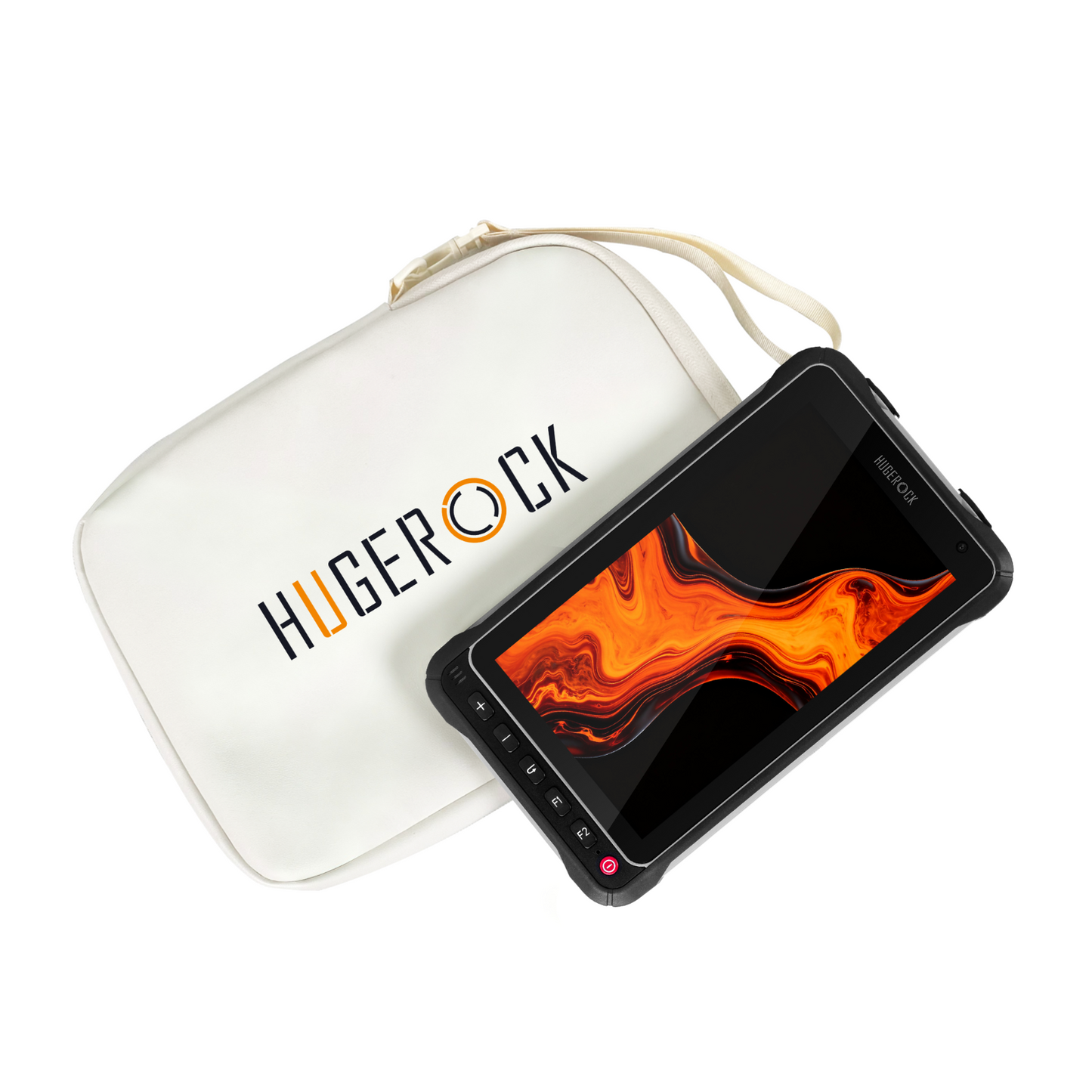 Hugerock Universal Tablet bag - Water-Resistant PU Leather, Anti-Scratch, Shock-Absorbent Lining for 9.7-inch Tablets, Compatible with X7 & X70