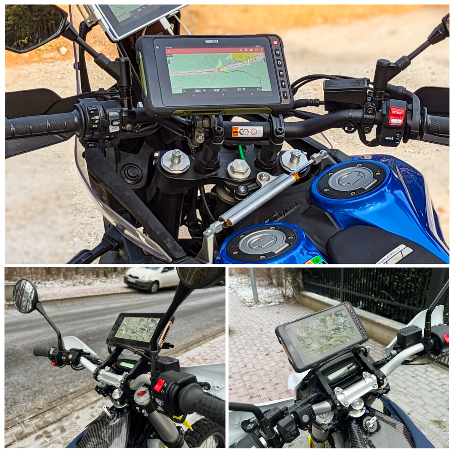 Blendfreier Displayschutz mit mattem Finish für Hugerock X70 (7 Zoll). Anti-Fingerabdrücke, blendfrei, blasenfrei 