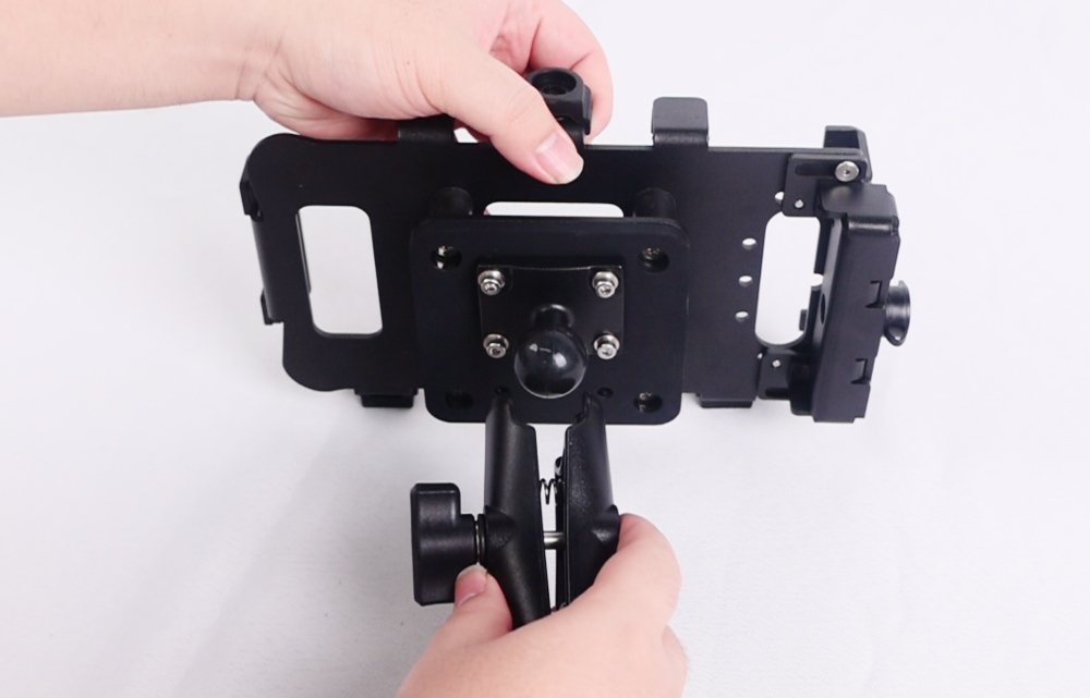 HUGEROCK X72 Motorcycle AMPS Mount Set
