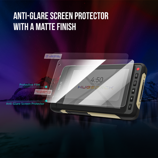 2 pack Anti-Glare Screen Protector with a matte finish for Hugerock X70 (7 inch) Anti Fingerprint, Anti Glare ,Bubble Free
